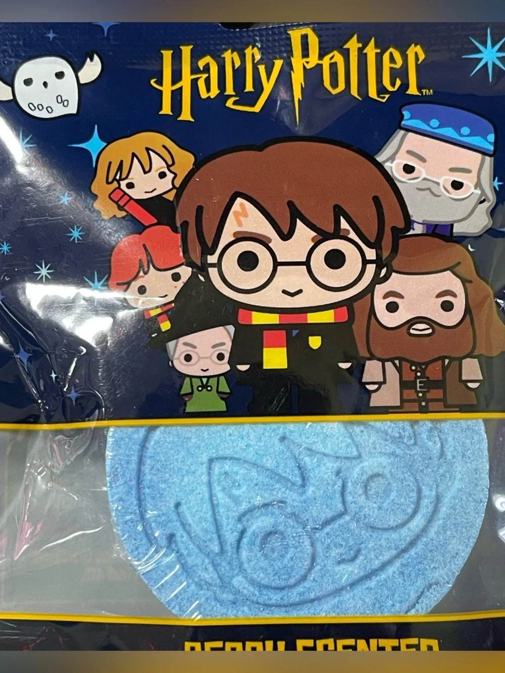 TWO (2) Warner Bros. Harry Potter Blue Berry-Scented Kids Bath Bombs - Ages 3+